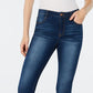 Calça jeans skinny feminina Tinseltown de cintura alta, azul, tamanho 1