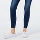 Calça jeans skinny feminina Tinseltown de cintura alta, azul, tamanho 1