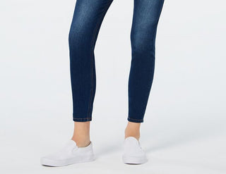 Calça jeans skinny feminina Tinseltown de cintura alta, azul, tamanho 1