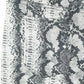 Minissaia jeans com estampa de cobra da Tinseltown Juniors, preta, tamanho 15