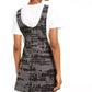 Tinseltown Juniors' Knotted Skirtall Preto Tamanho Grande