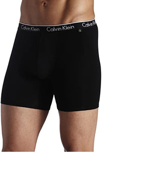 Cueca Boxer Calvin Klein Masculina de Algodão Preta Tamanho Grande