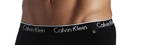 Cueca Boxer Calvin Klein Masculina de Algodão Preta Tamanho Grande