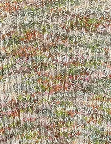 Suéter feminino Highland com decote em V, branco, tamanho médio