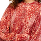 Vestido curto feminino Free People Heartbeats vermelho tamanho médio