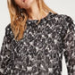 Vestido curto de manga comprida These Dreams da Free People para mulheres, tamanho X-S