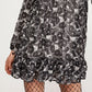 Vestido curto de manga comprida These Dreams da Free People para mulheres, tamanho X-S