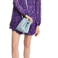 Vestido curto de manga comprida These Dreams da Free People para mulheres, roxo, tamanho grande