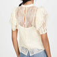 Blusa Secret Admirer Feminina Free People Branca Tamanho Grande