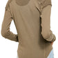 Free People Militar Feminino Mix Henley Verde Tamanho Extra Pequeno