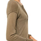 Free People Militar Feminino Mix Henley Verde Tamanho Extra Pequeno