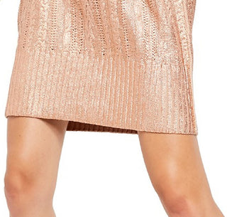 Vestido suéter Good As Gold da Free People para mulheres, tamanho dourado, médio