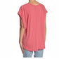 Camiseta Halo Feminina Free People Tamanho P Coral Rosa Tamanho P