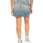 Minissaia Jeans Feminina Avenue da Free People, Lavagem Icon, Tamanho 28