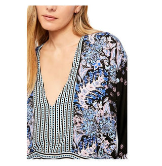 Blusa Mix N Match Feminina Free People Preta Tamanho X-S