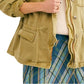 Jaqueta feminina Seize The Day da Free People, verde, tamanho extra pequeno