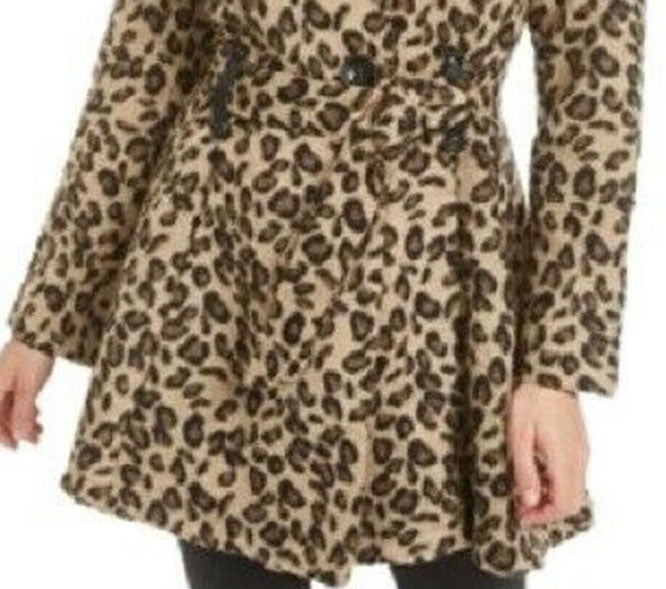 Casaco Madden Girl Juniors' Drama com saia marrom tamanho extra grande