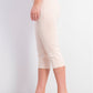 Calça Capri Alfani Feminina Petite Tummy-Control Pull-On Rosa Tamanho 6 P
