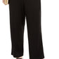 Macacão feminino Teeze Me Trendy Plus Size com cintura alta e alças finas, preto, tamanho 20