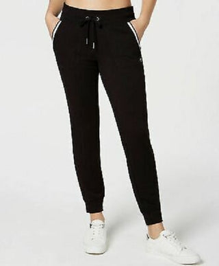 Calça de moletom feminina Calvin Klein Performance preta tamanho grande