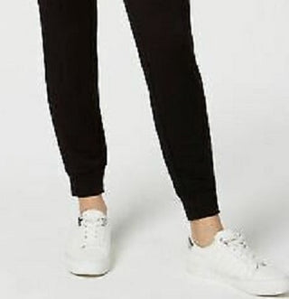 Calça de moletom feminina Calvin Klein Performance preta tamanho grande