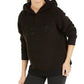 Calvin Klein Moletom Feminino Performance Logo Fleece Preto Tamanho X-G