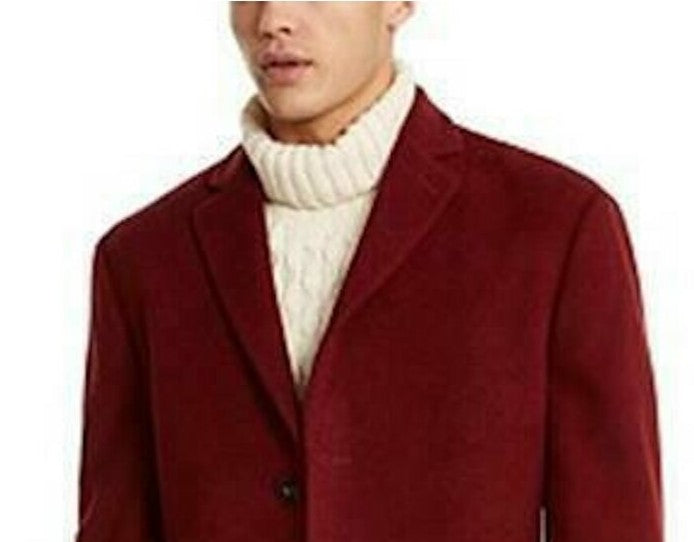 Sobretudo Calvin Klein Prosper X-Fit Masculino Vermelho Tamanho 46