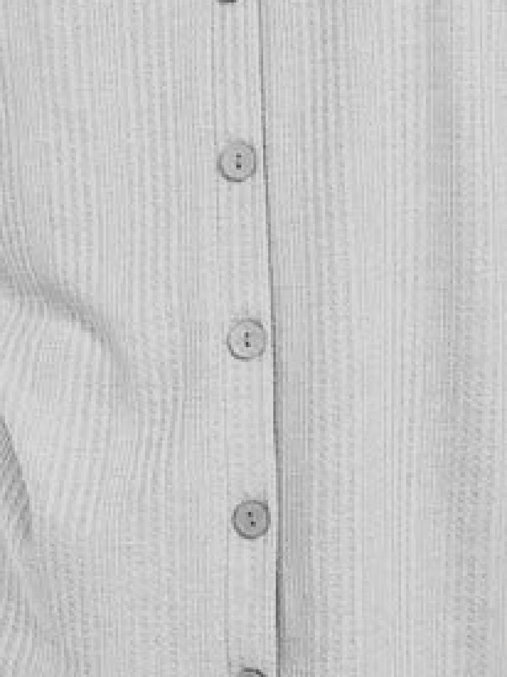 Blusa texturizada com botões frontais Pink Rose Hippie Rose Juniors, tamanho grande, cinza