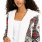 Cardigan Crave Frame Juniors com acabamento em Sherpa, cinza, tamanho pequeno