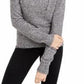 Moletom com capuz Crave Fame Juniors Marled Fuzzy, marrom, tamanho X-S
