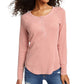 Blusa Henley Térmica Burnout Juniors Ultra Flirt Roxa Tamanho Grande