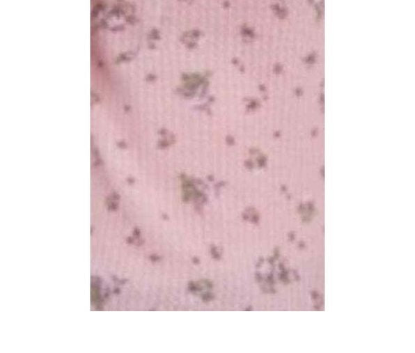Blusa Henley com estampa floral e textura waffle Ultra Flirt Juniors, tamanho extra grande, rosa