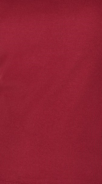 Camiseta infantil Ultra Flirt com gola redonda, tamanho extra grande, vermelha