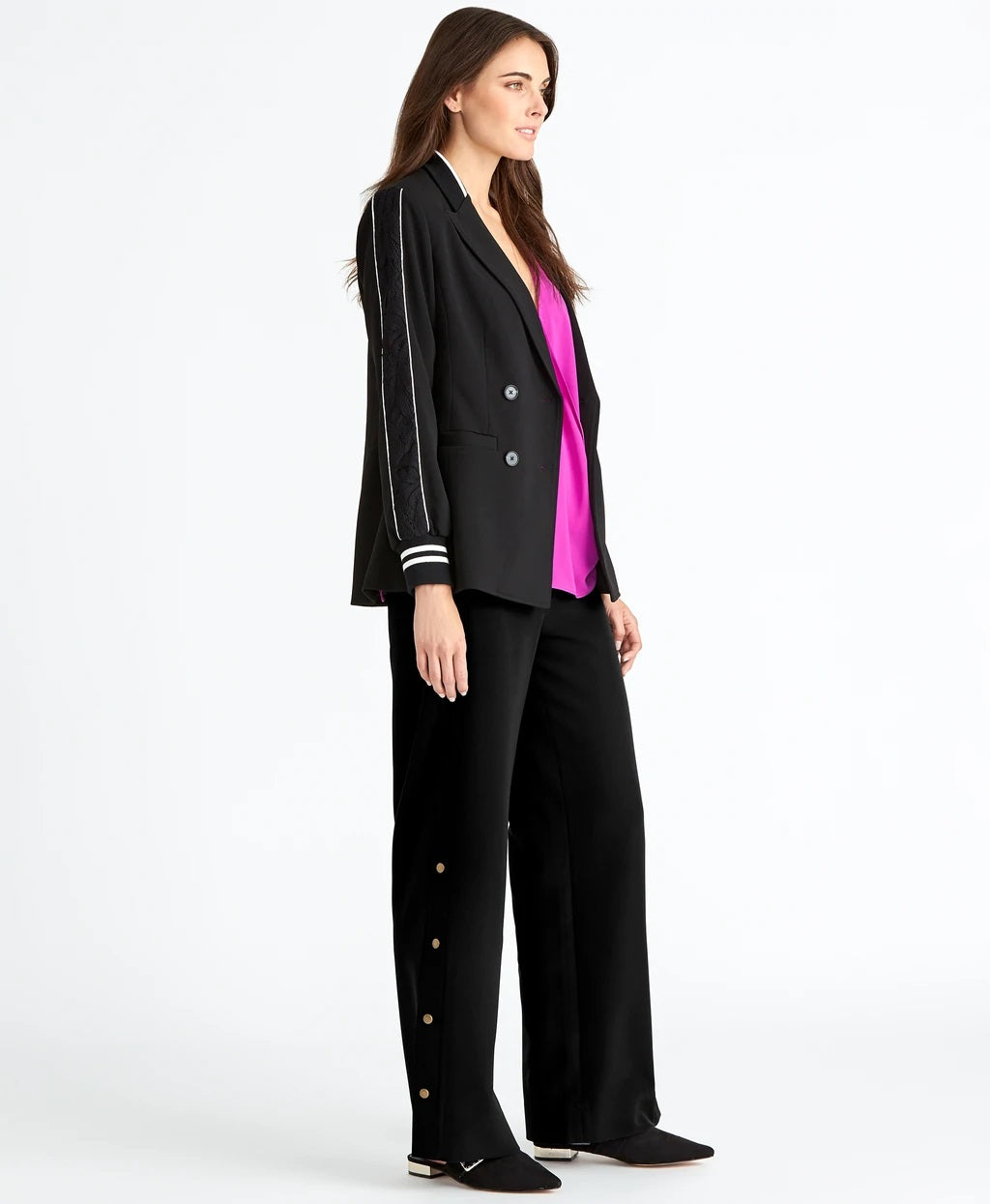 Calça Rani Feminina Rachel Roy Preta Tamanho 2