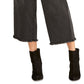 Calça curta feminina Rachel Roy Paperbag preta tamanho 14