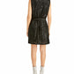 Vestido de lantejoulas feminino Rachel Rachel Roy, preto, tamanho extra grande