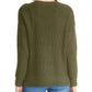 Suéter texturizado feminino Rachel Roy, verde, tamanho grande
