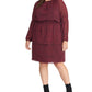 Vestido Blusa Feminino Plus Size Lola Manga Longa Estampado Floral Preto Tamanho 1X
