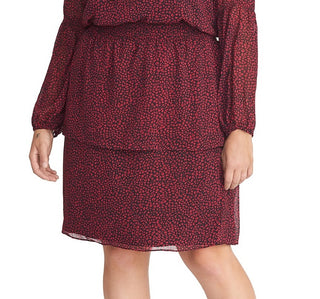 Vestido Blusa Feminino Plus Size Lola Manga Longa Estampado Floral Preto Tamanho 1X