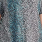 Rachel Roy Top feminino plus size com estampa animal e fenda lateral, azul brilhante, tamanho 0X