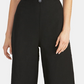 Macacão curto de algodão com amarração nas costas Rachel Roy feminino, preto, tamanho 0