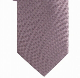 Gravata de seda fina Ryan Seacrest Distinction Kent Unsolid Solid Masculina Rosa Tamanho Regular
