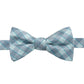 Ryan Seacrest Distinction Men's Larkspur Plaid Bow Tie Lt Green Size Regular