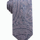 Gravata fina masculina Atwood Paisley Ryan Seacrest Distinction rosa tamanho regular