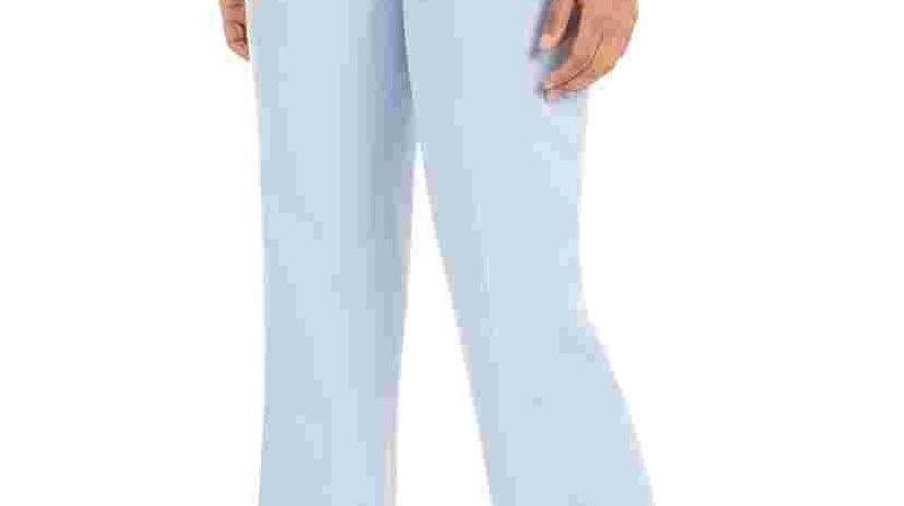 Calça Calvin Klein Modern-Fit Feminina Azul Tamanho 14