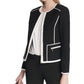 Jaqueta Calvin Klein Feminina com Acabamento Tubular Preta Tamanho 8