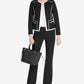 Jaqueta Calvin Klein Feminina com Acabamento Tubular Preta Tamanho 8
