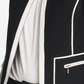 Jaqueta Calvin Klein Feminina com Acabamento Tubular, Cinza Escuro, Tamanho 12
