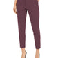 Calça skinny cropped feminina Calvin Klein, roxa, tamanho 8
