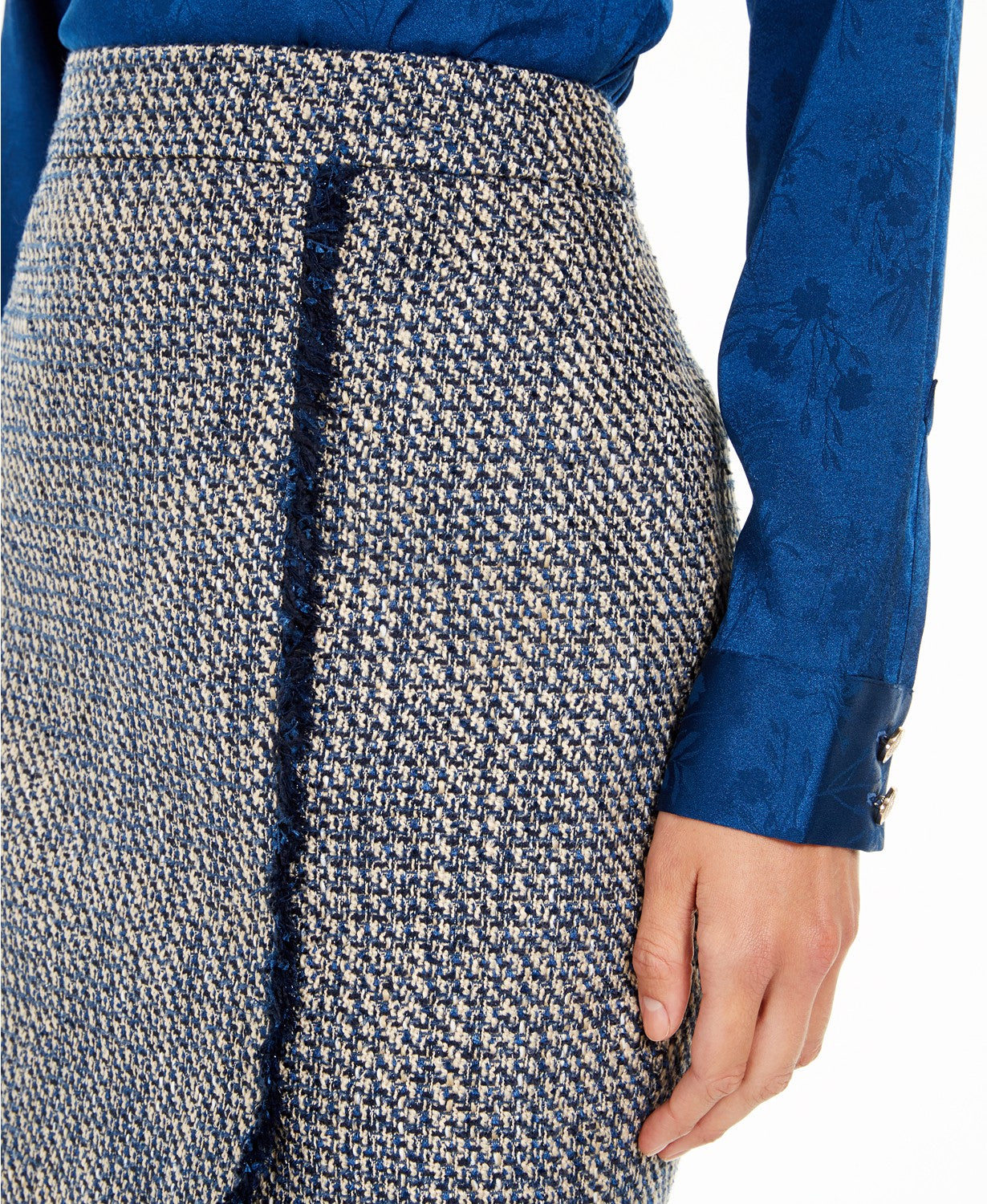 Saia lápis de tweed feminina Calvin Klein tamanho 16